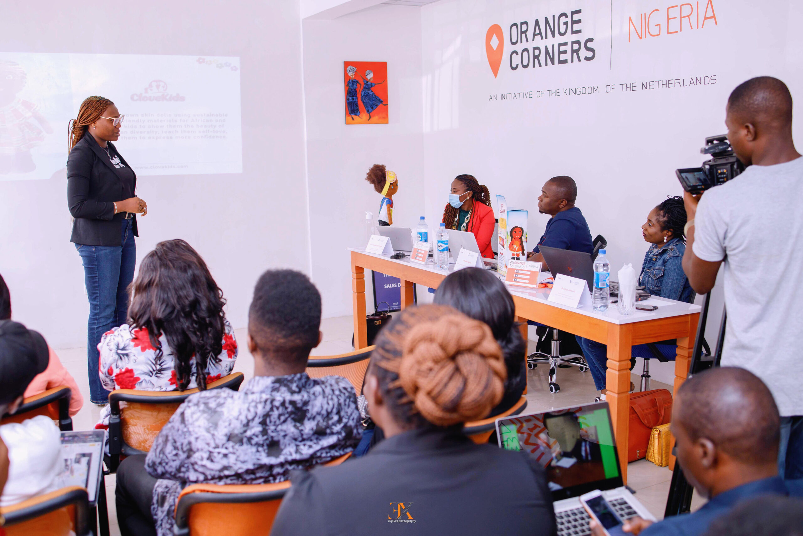 Orange Corners Nigeria cohort event photo