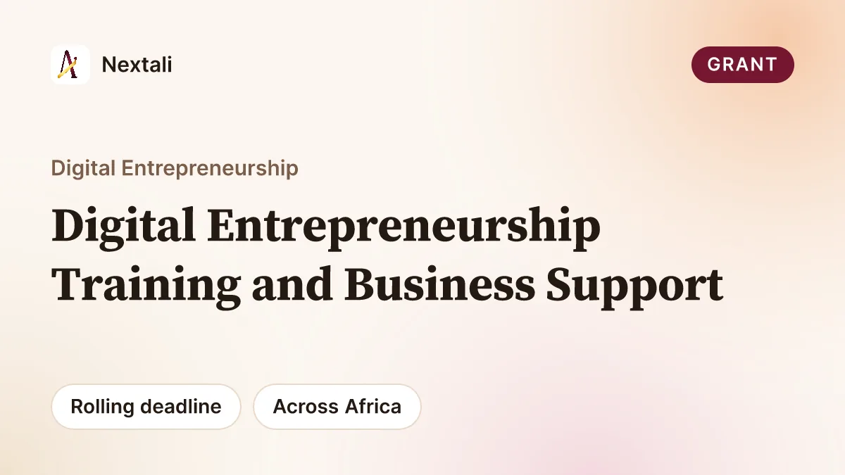 Call For Applications: Digital Entrepreneurship Training and Business Support Programme for Women and Girls in Northern Nigeria