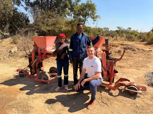Community development work supported under the Czech Embassy Small Scale Projects scheme in Southern Africa.