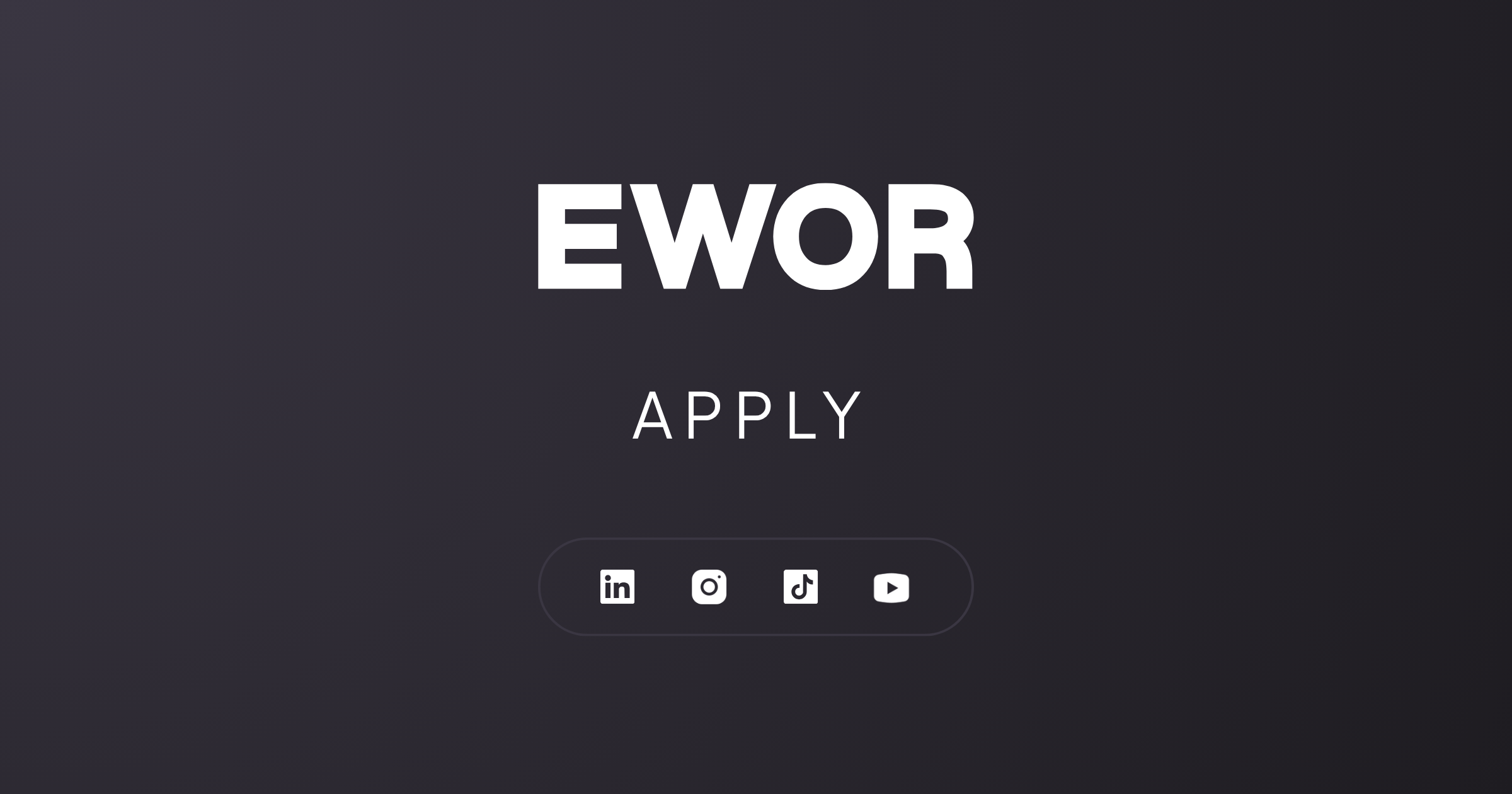 EWOR Deep-Tech Startup Studio and Pre-Seed Investment opportunity