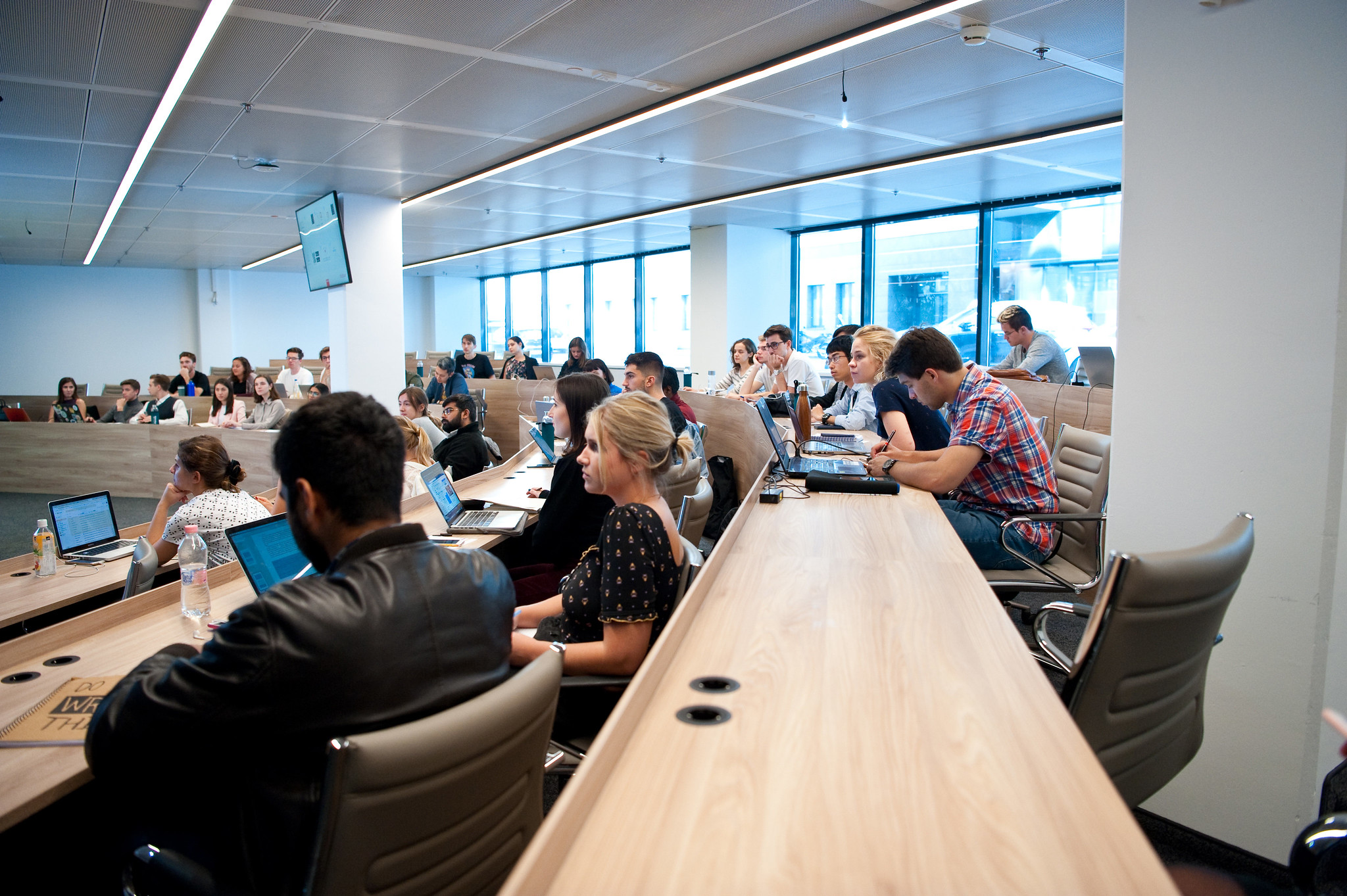 Mundus MAPP students in a classroom at Central European University