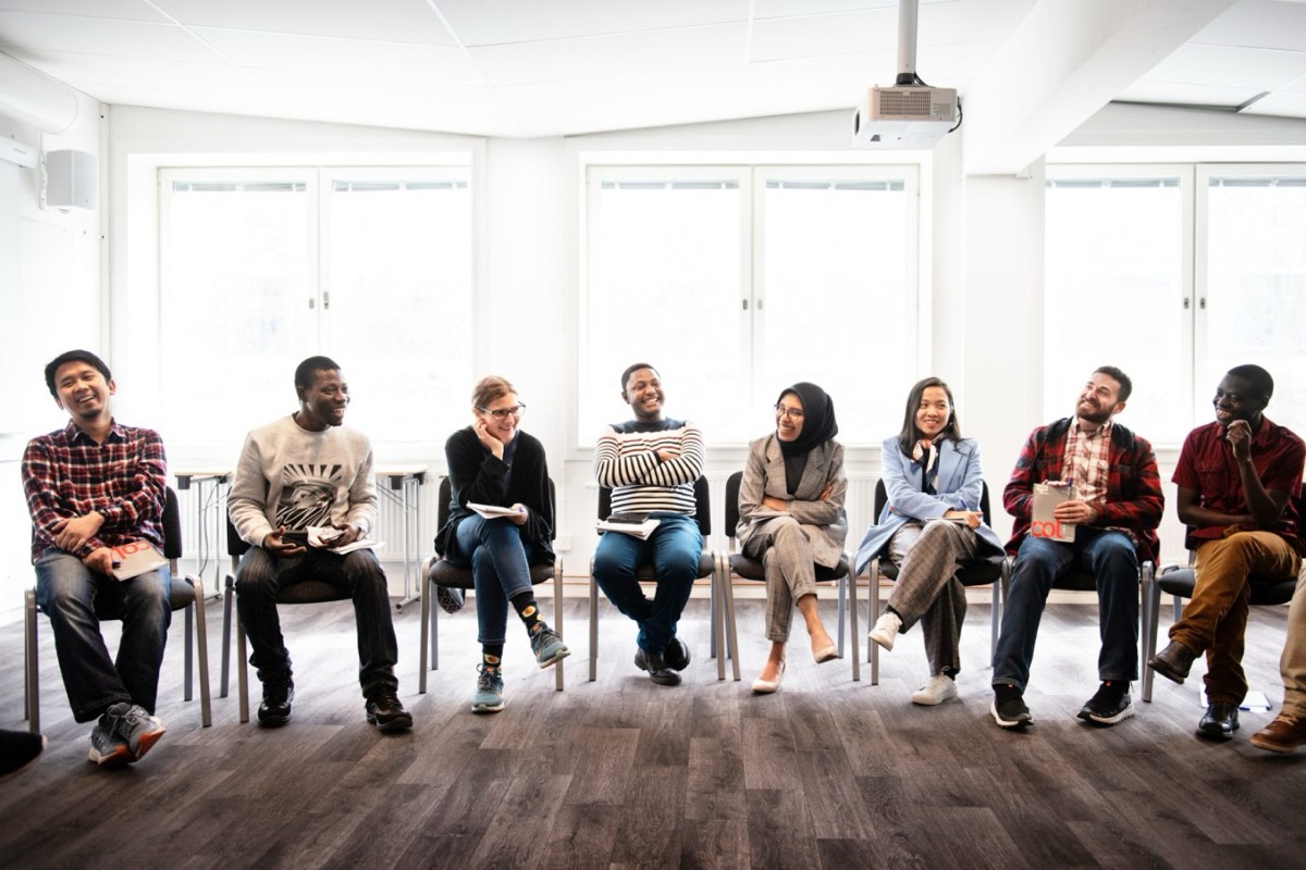 Scholars at a Swedish Institute programme event