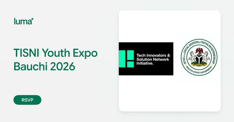 TISNI Youth Expo Bauchi 2026 official event page
